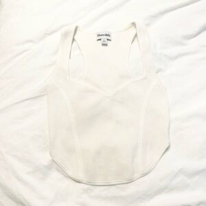 Aritzia Sun-deh Corset Style Tank Top